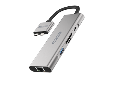 Dual USB-C Multiport Pro Adapter+PD